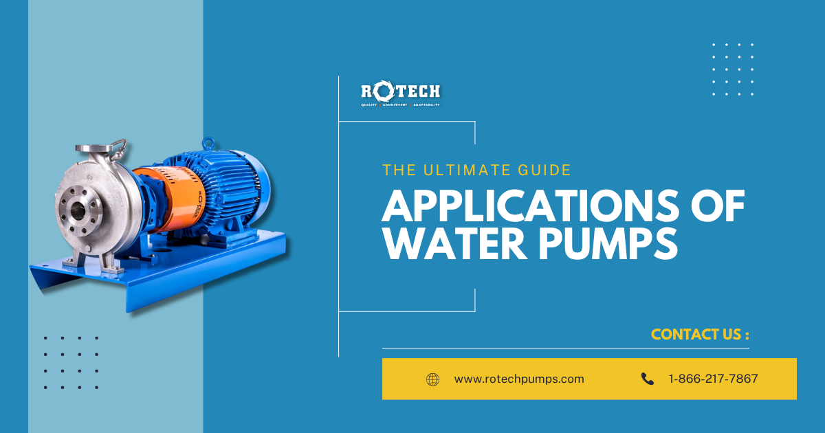 You are currently viewing Applications of Water Pumps in Industrial and Commercial Systems
